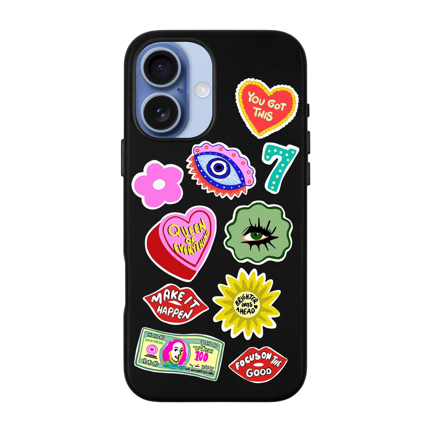 HM STICKERS-Signature Leather Kılıf MagSafe Özellikli - iPhone 17