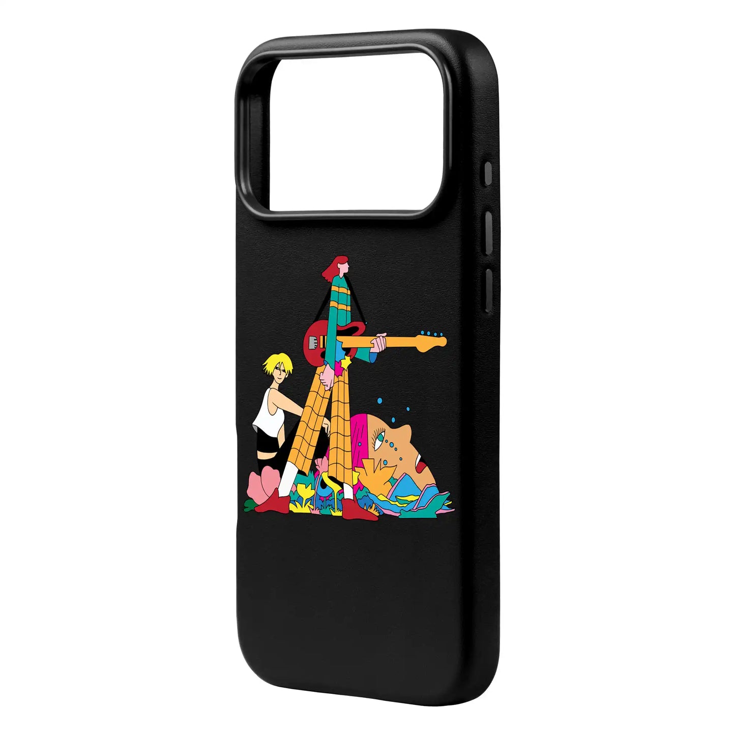 HER BAND-iPhone 17 Pro Max Signature Leather Kılıf MagSafe Özellikli