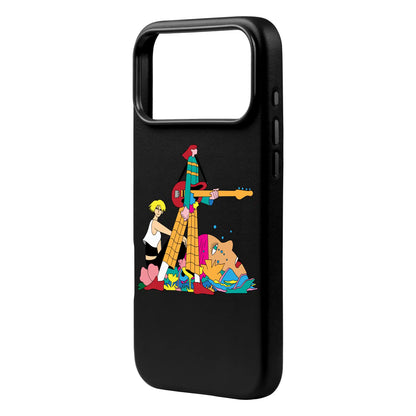 HER BAND-iPhone 17 Pro Max Signature Leather Kılıf MagSafe Özellikli