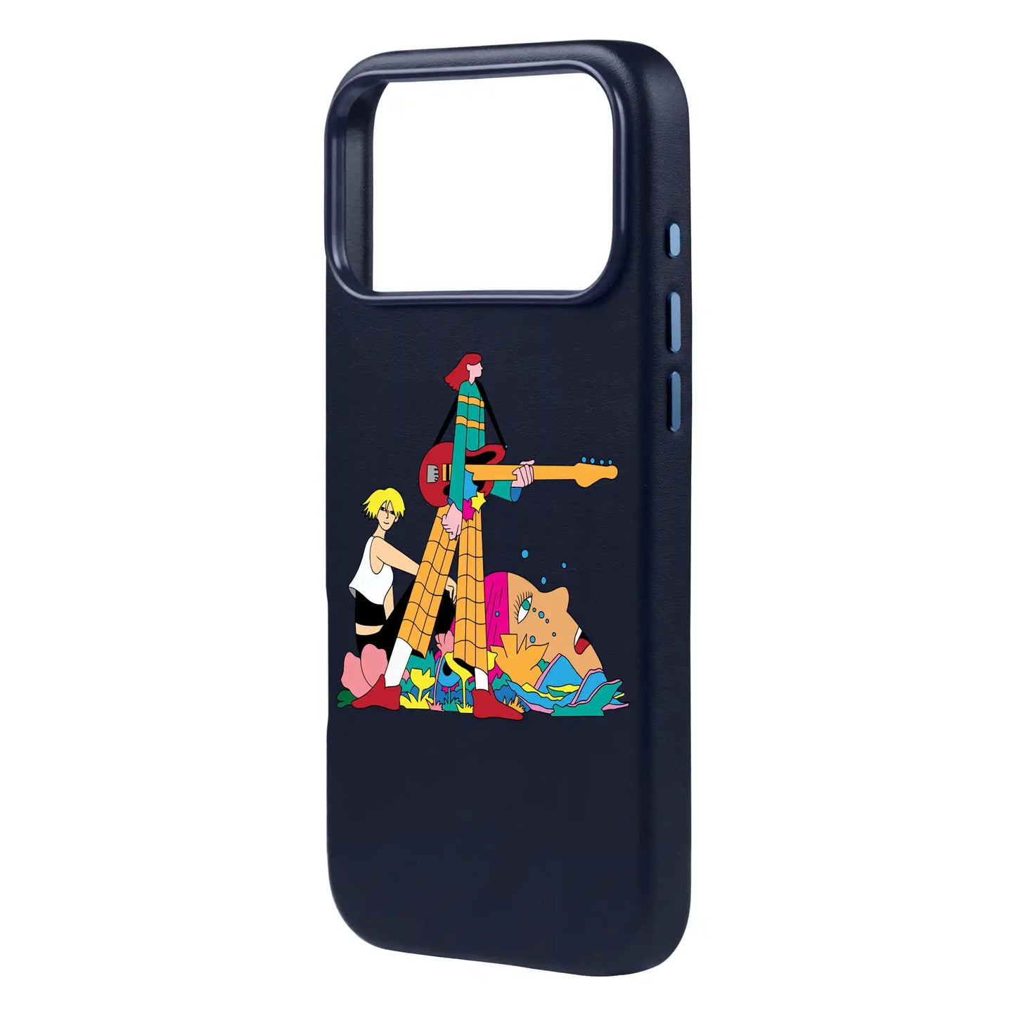 HER BAND-iPhone 17 Pro Max Signature Leather Kılıf MagSafe Özellikli