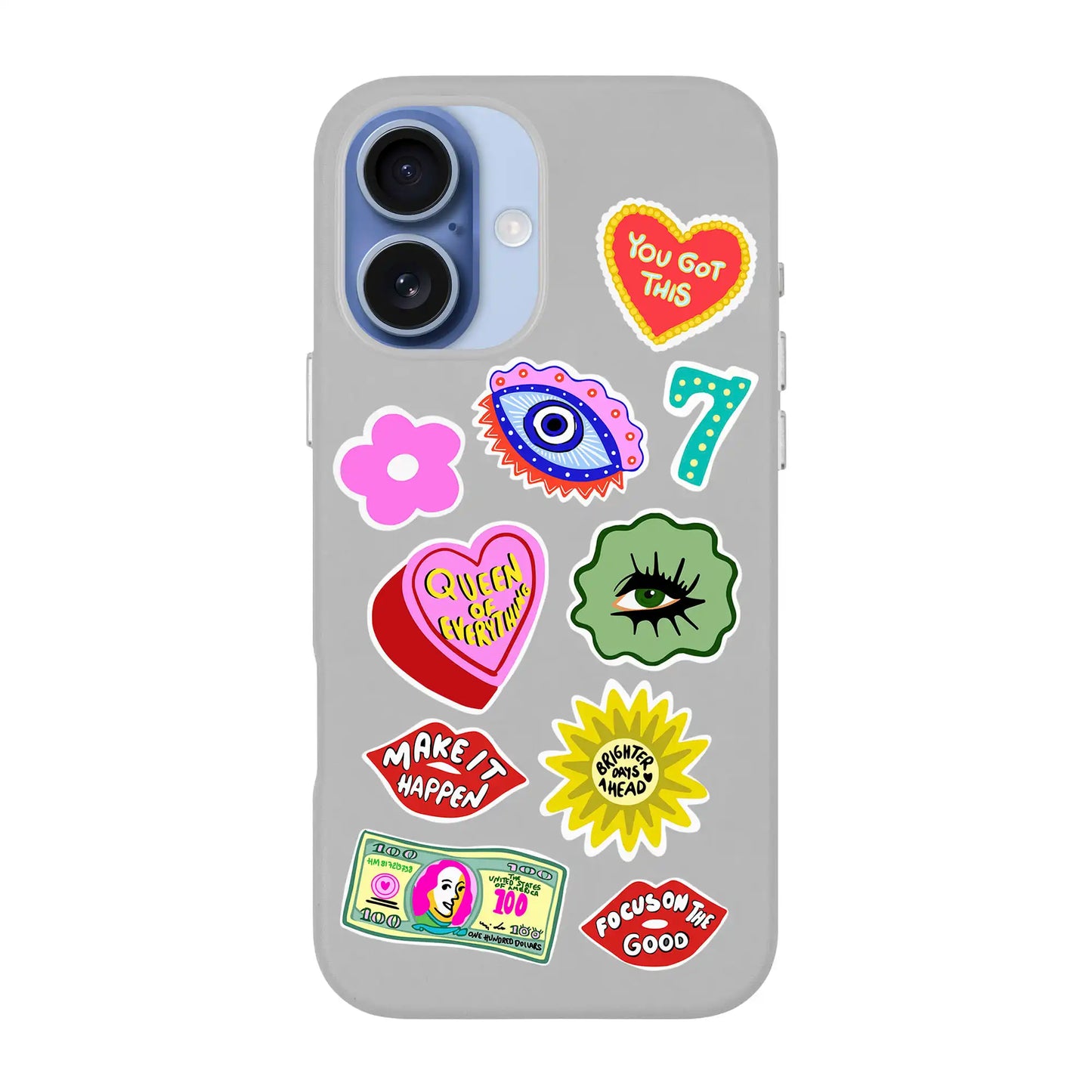 HM STICKERS-Signature Leather Kılıf MagSafe Özellikli - iPhone 17