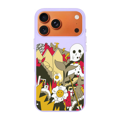 EVERYTHING IS BURNING-iPhone 17 Pro Max Signature Leather Kılıf MagSafe Özellikli