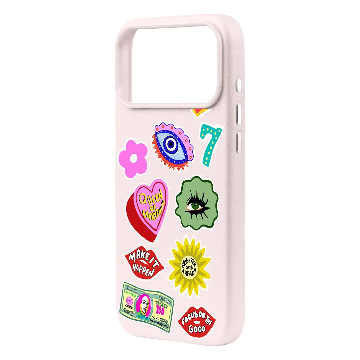 HM STICKERS-Signature Leather Kılıf MagSafe Özellikli - iPhone 17 Pro