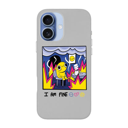 I AM FINE-Signature Leather Kılıf MagSafe Özellikli - iPhone 17