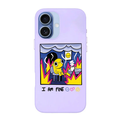 I AM FINE-Signature Leather Kılıf MagSafe Özellikli - iPhone 17