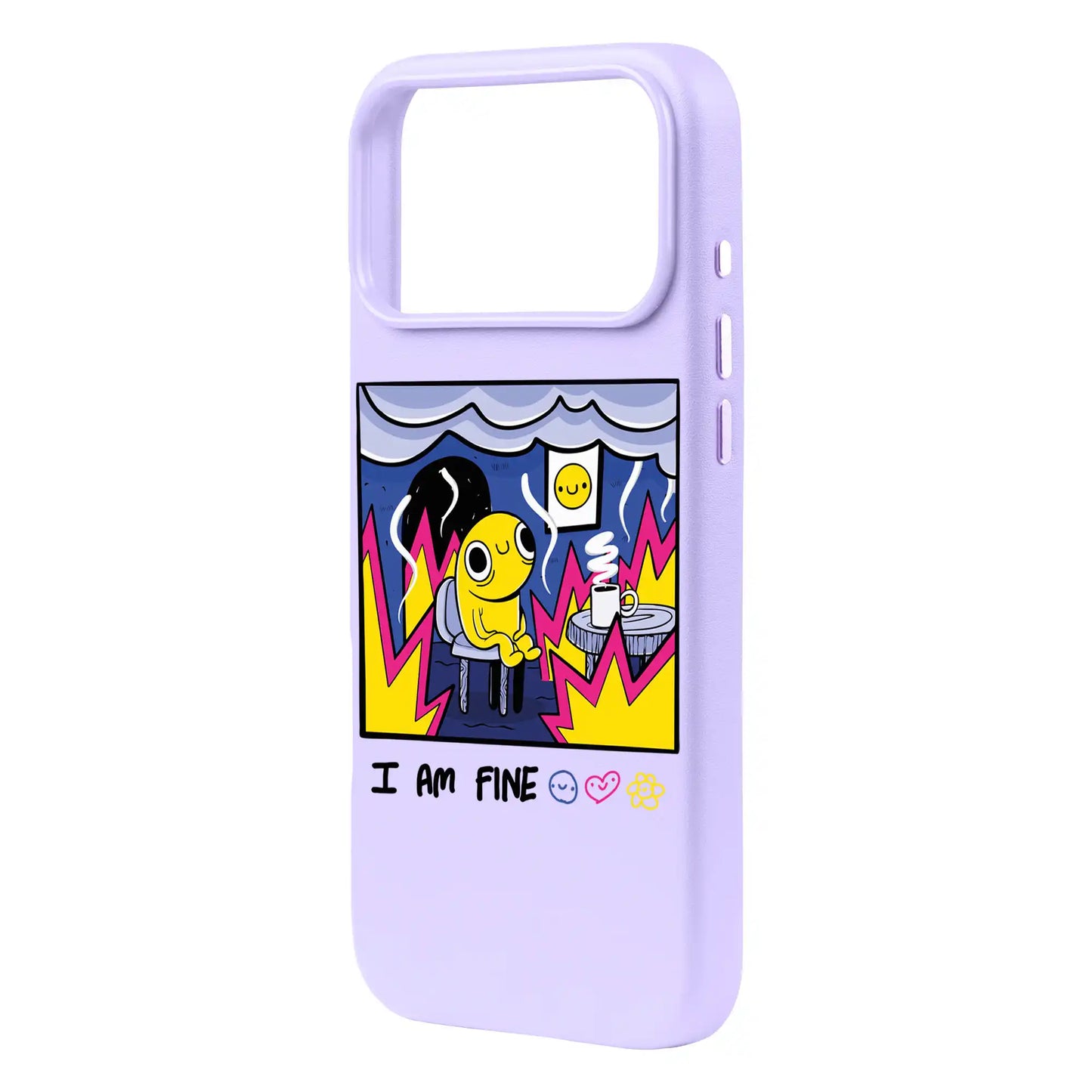 I AM FINE-iPhone 17 Pro Max Signature Leather Kılıf MagSafe Özellikli