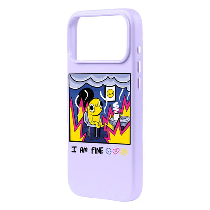 I AM FINE-iPhone 17 Pro Max Signature Leather Kılıf MagSafe Özellikli