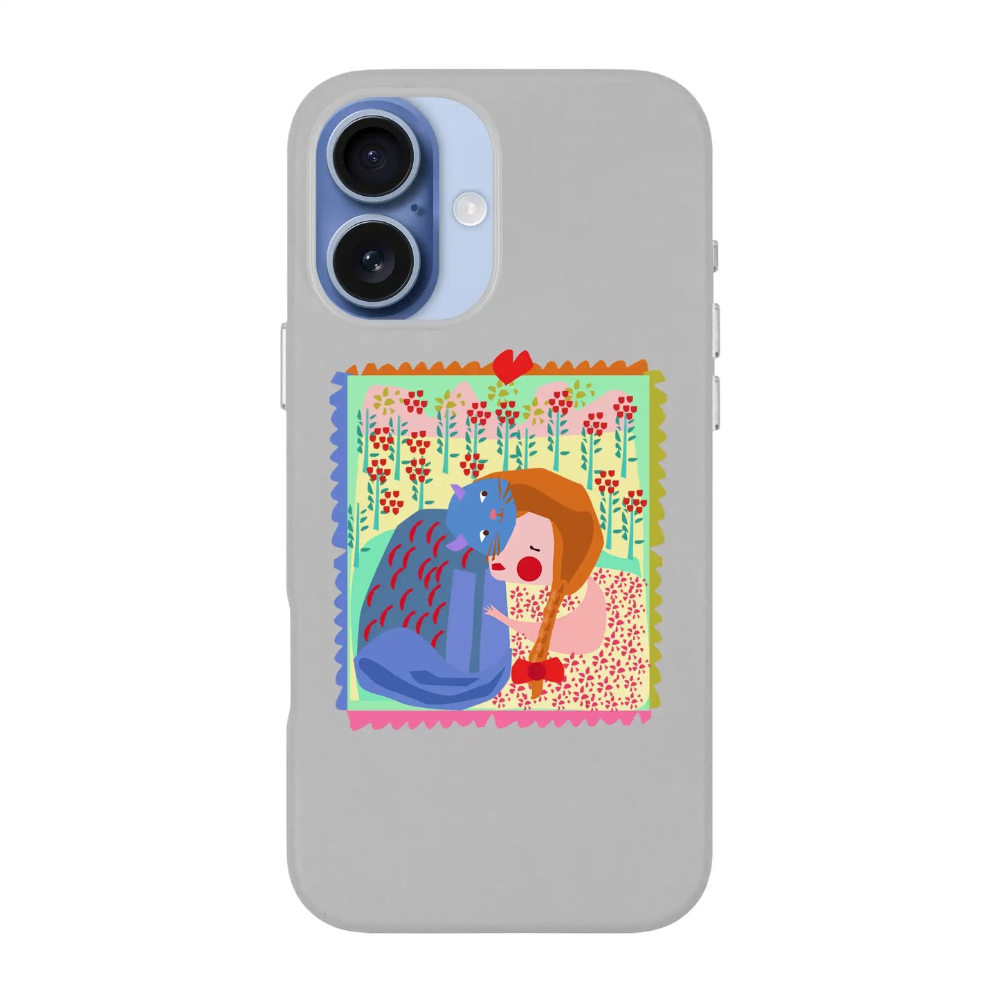 KEDİ POSTA PULU-Signature Leather Kılıf MagSafe Özellikli - iPhone 17