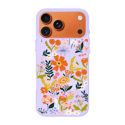 FLOWER-Signature Leather Kılıf MagSafe Özellikli - iPhone 17 Pro