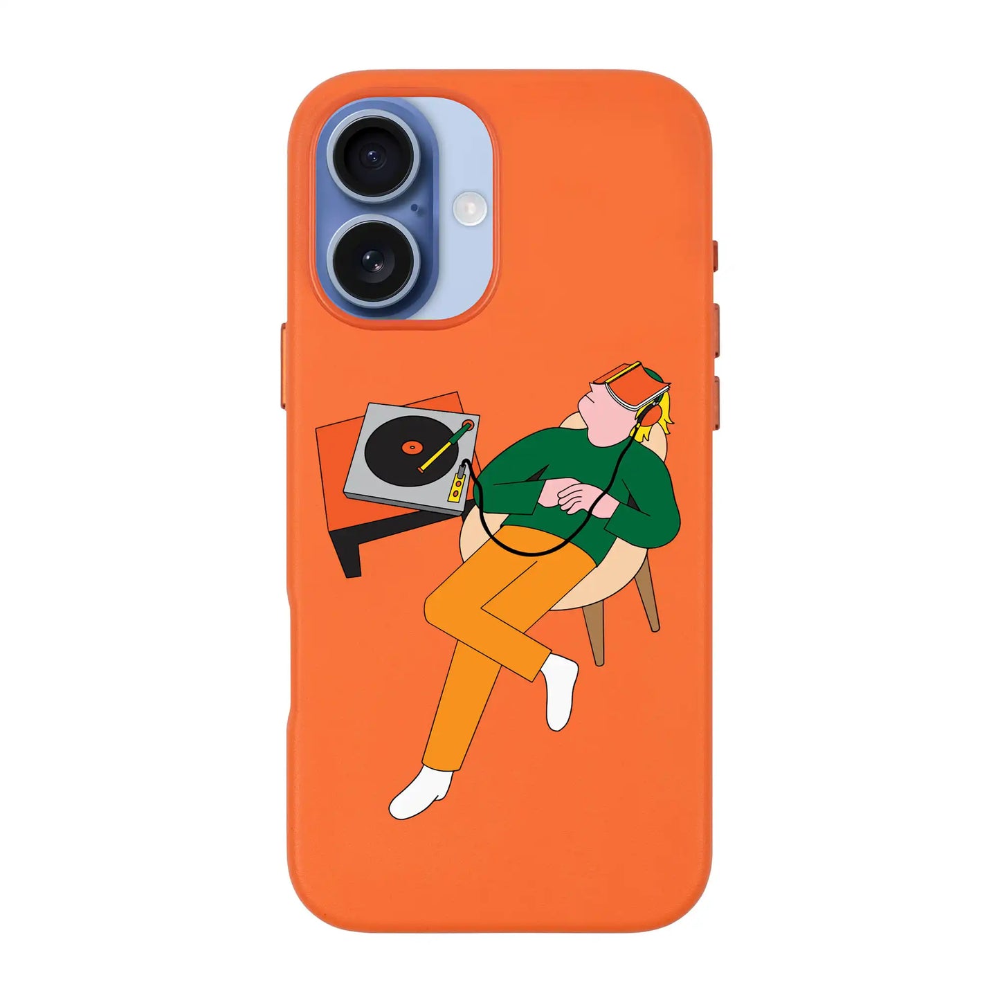 LAZY SUNDAY AFTERNOON-Signature Leather Kılıf MagSafe Özellikli - iPhone 17