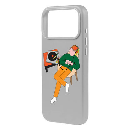 LAZY SUNDAY AFTERNOON-Signature Leather Kılıf MagSafe Özellikli - iPhone 17