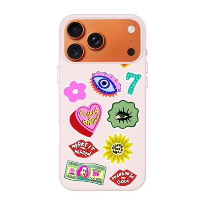 HM STICKERS-iPhone 17 Pro Max Signature Leather Kılıf MagSafe Özellikli