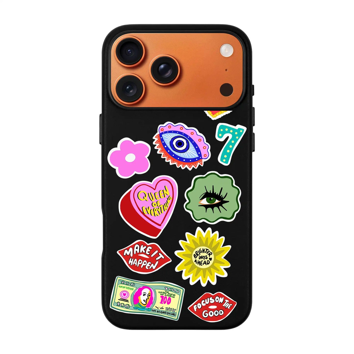 HM STICKERS-iPhone 17 Pro Max Signature Leather Kılıf MagSafe Özellikli