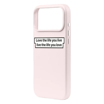 LOVE THE LIFE-iPhone 17 Pro Max Signature Leather Kılıf MagSafe Özellikli