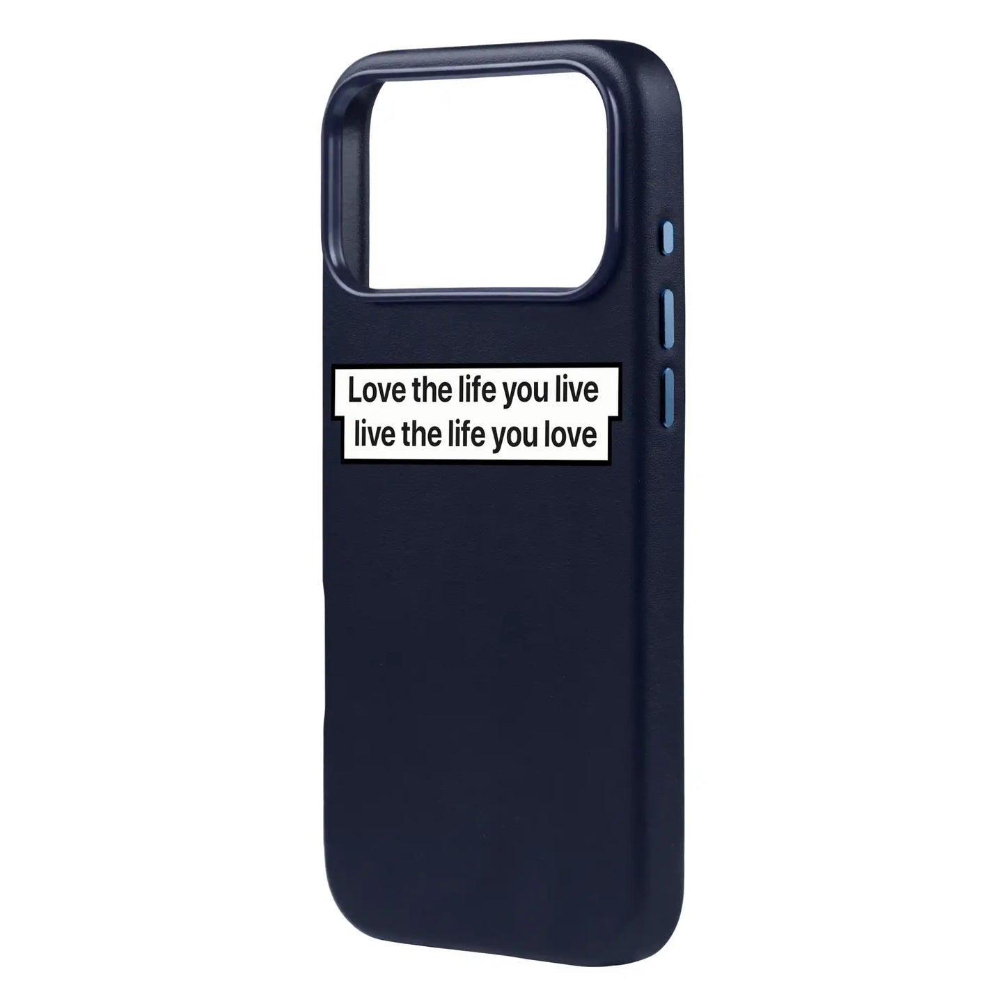 LOVE THE LIFE-iPhone 17 Pro Max Signature Leather Kılıf MagSafe Özellikli