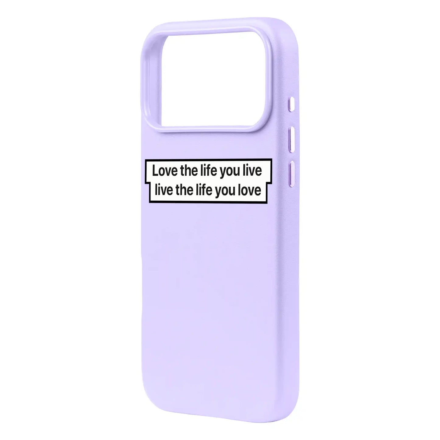 LOVE THE LIFE-iPhone 17 Pro Max Signature Leather Kılıf MagSafe Özellikli