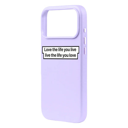 LOVE THE LIFE-iPhone 17 Pro Max Signature Leather Kılıf MagSafe Özellikli