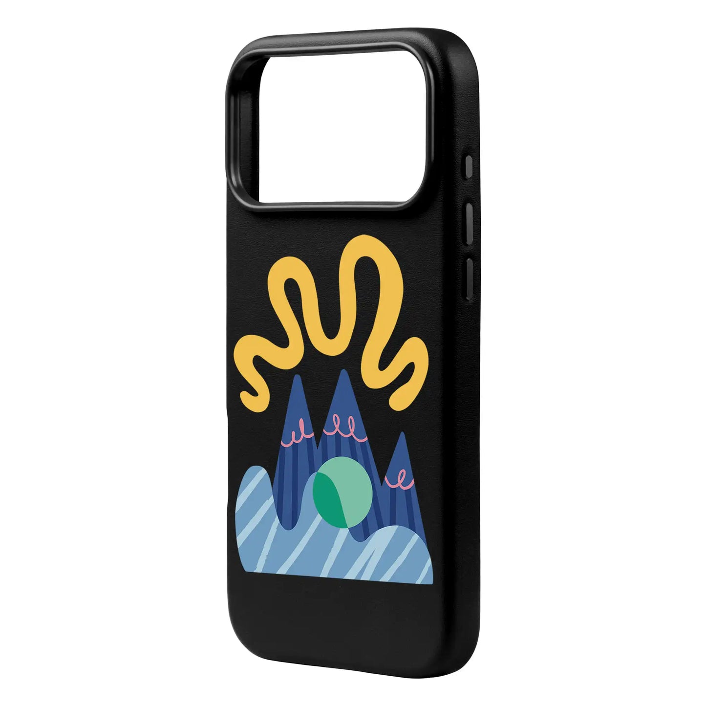 MOUNTAIN-iPhone 17 Pro Max Signature Leather Kılıf MagSafe Özellikli