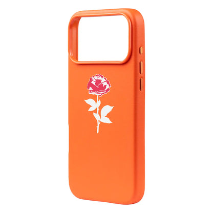 NATUREL ROSE-iPhone 17 Pro Max Signature Leather Kılıf MagSafe Özellikli