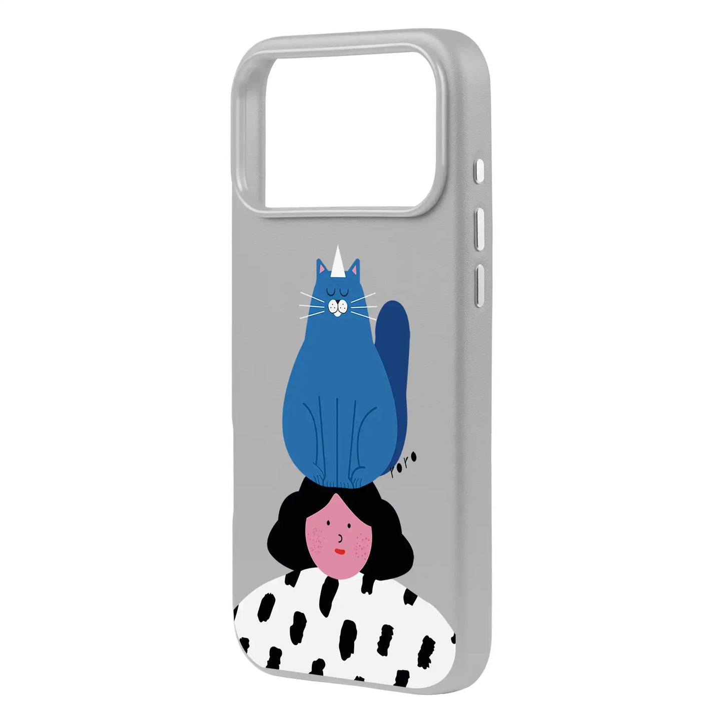 NAUGHTY CAT-iPhone 17 Pro Max Signature Leather Kılıf MagSafe Özellikli