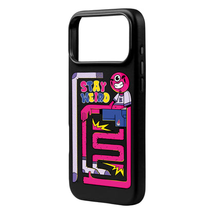 OG TOOTHY-iPhone 17 Pro Max Signature Leather Kılıf MagSafe Özellikli