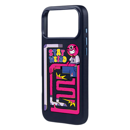 OG TOOTHY-iPhone 17 Pro Max Signature Leather Kılıf MagSafe Özellikli