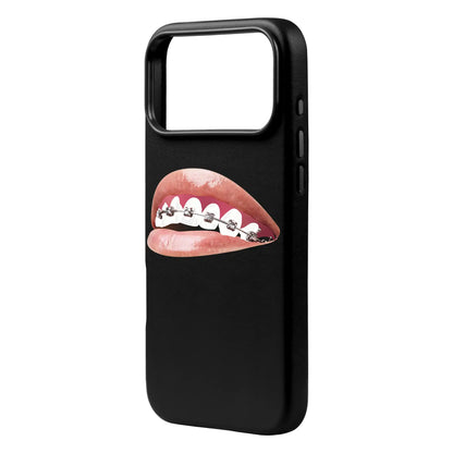 ORTHODONTIST-iPhone 17 Pro Max Signature Leather Kılıf MagSafe Özellikli