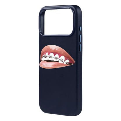 ORTHODONTIST-iPhone 17 Pro Max Signature Leather Kılıf MagSafe Özellikli
