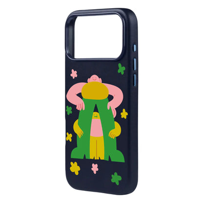 PARENT-Signature Leather Kılıf MagSafe Özellikli - iPhone 17 Pro