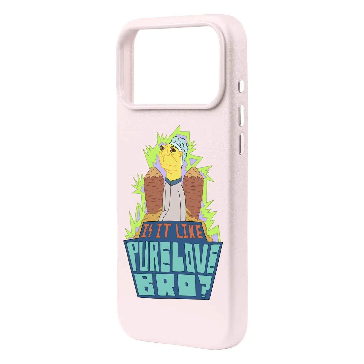 PURE LOVE-Signature Leather Kılıf MagSafe Özellikli - iPhone 17 Pro