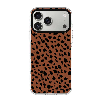 CLASSIC LEOPARD-Clear Kılıf MagSafe Özellikli - iPhone 17 Pro Max