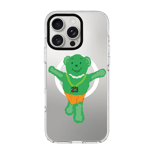 GREEN BEAR-Clear Kılıf MagSafe Özellikli - iPhone 16 Pro Max
