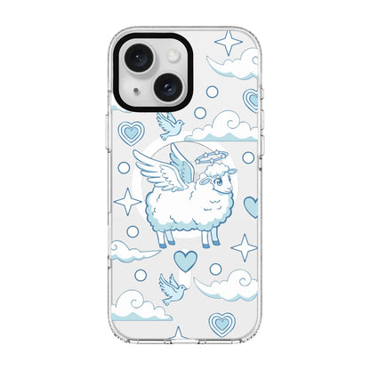 FLYING SHEEP-Clear Kılıf MagSafe Özellikli - iPhone 14 Plus