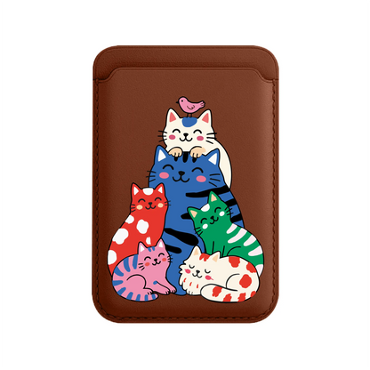 HAPPY CATS-Leather Kartlık