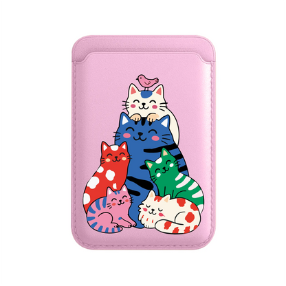 HAPPY CATS-Leather Kartlık
