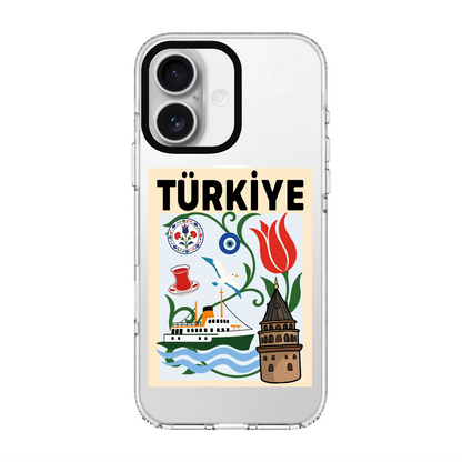 I AM TURKISH-Clear Kılıf MagSafe Özellikli - iPhone 17e