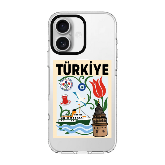 I AM TURKISH-Clear Kılıf MagSafe Özellikli - iPhone 16