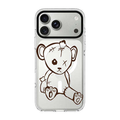 BABY BEAR-Clear Kılıf MagSafe Özellikli - iPhone 17 Pro Max