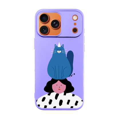 NAUGHTY CAT-Ultra Silikon Kılıf-Galaxy A73