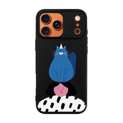 NAUGHTY CAT-Ultra Silikon Kılıf-iPhone 13