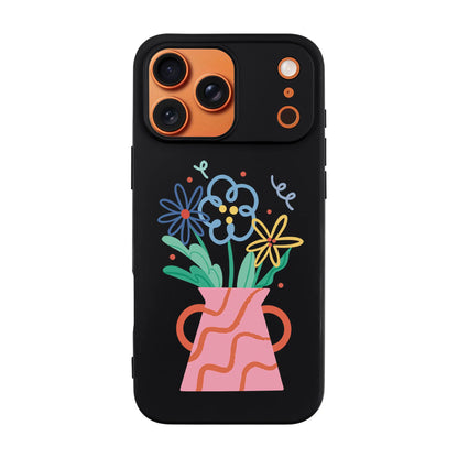 PINK VASE-Ultra Silikon Kılıf-Realme C75