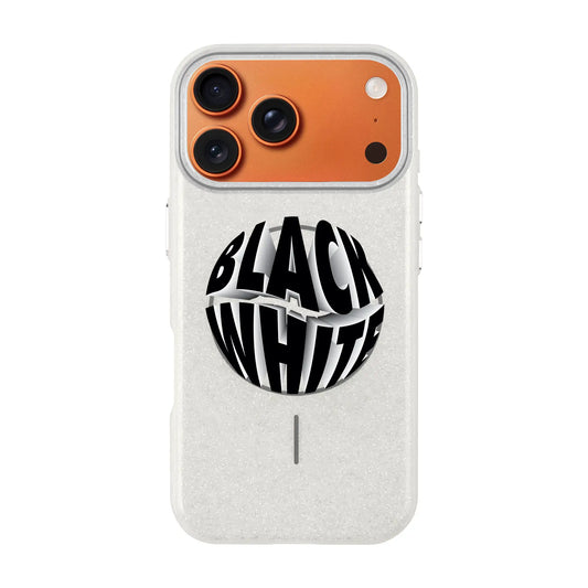 BLACK WHITE-Radiant Kılıf MagSafe Özellikli - iPhone 17 Pro Max