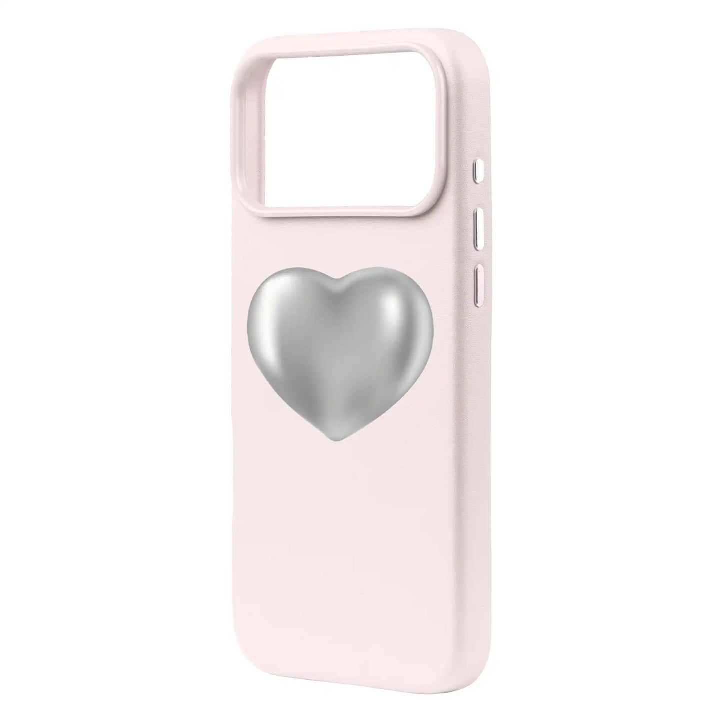 SILVER HEART-Signature Leather Kılıf MagSafe Özellikli - iPhone 17