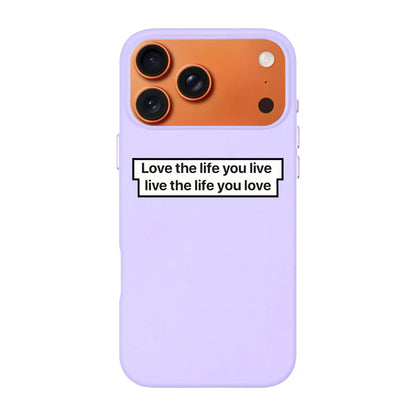 LOVE THE LIFE-iPhone 17 Pro Max Signature Leather Kılıf MagSafe Özellikli