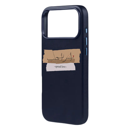 SPREAD LOVE-iPhone 17 Pro Max Signature Leather Kılıf MagSafe Özellikli