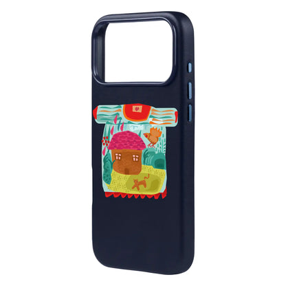 SİHİRLİ KAZAK-iPhone 17 Pro Max Signature Leather Kılıf MagSafe Özellikli