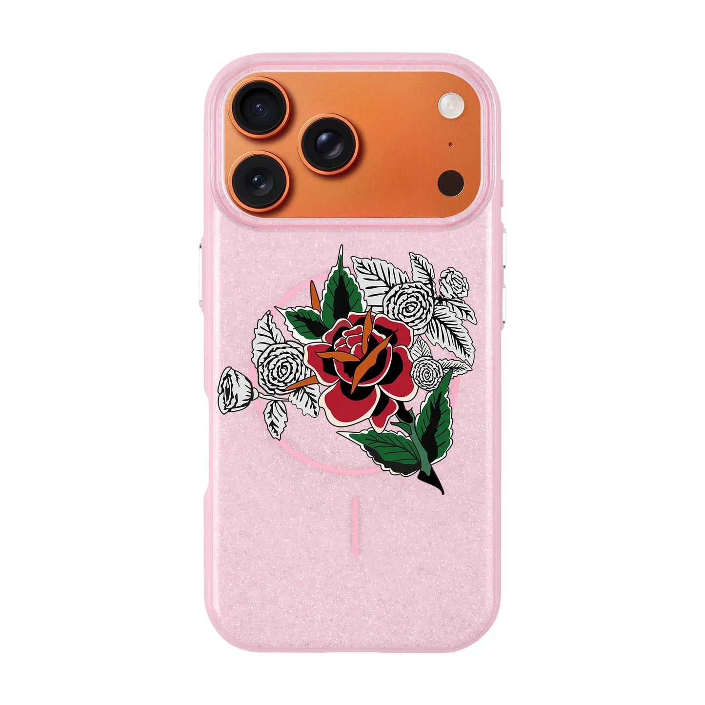 DRY ROSE-Radiant Kılıf MagSafe Özellikli - iPhone 17 Pro Max