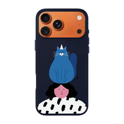 NAUGHTY CAT-iPhone 17 Pro Max Signature Leather Kılıf MagSafe Özellikli