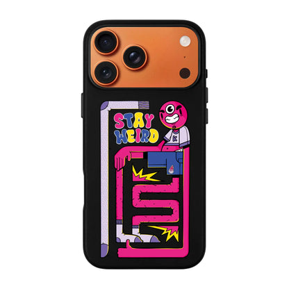 OG TOOTHY-iPhone 17 Pro Max Signature Leather Kılıf MagSafe Özellikli