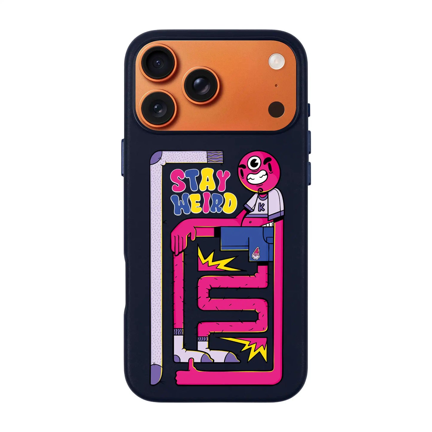 OG TOOTHY-iPhone 17 Pro Max Signature Leather Kılıf MagSafe Özellikli